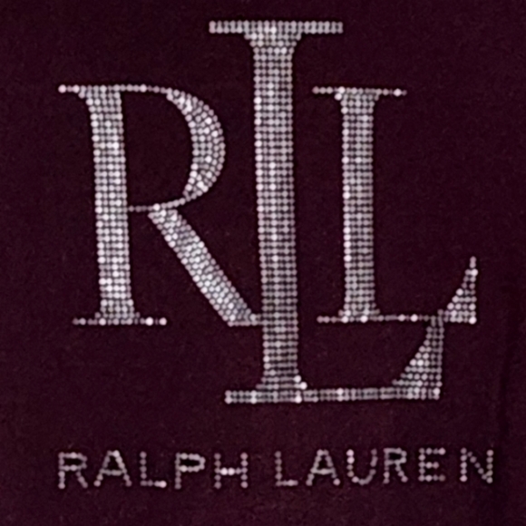 Lauren Ralph Lauren Studded Logo Top - Picture 3 of 5